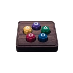 Gonggi, joc de societate Squid Game cu 5 piese și tablă incluse