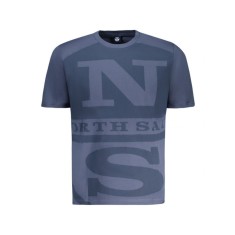 North Sails Tricou barbati, cu imprimeu cu logo, Regular fit, Bleumarin, S