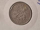 Six pence 1957