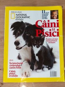 Caini si pisici Revista National Geographics foto