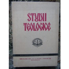STUDII TEOLOGICE , SERIA A -II A ANUL XXXII NR 1- 2 IANUARIE-FEBRUARIE 1980