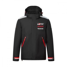 Toyota Gazoo Racing geacă de bărbați cu glugă WRC Mountain official black 2023 - XS