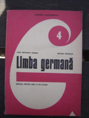 Limba germana - Lidia Georgeta Eremia Manual pentru anul IV de studiu foto