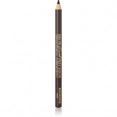 Bourjois Brow Reveal creion pentru sprancene cu pensula culoare 004 Dark Brown 1,4 g