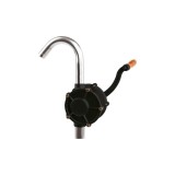 Pompa Manuala Rotativa Transfer Lichide (Ulei, Motorina, Ad-Blue), Fonta/Plastic, Debit 60L/min, Fixare Butoi 220L