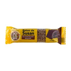 BATON DE SUSAN CU CIOCOLATA NEAGRA 30gr SOLARIS