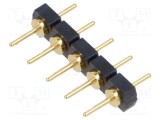 Conector şiruri pini tată 5 PIN 2,54mm aurit THT SAMTEC
