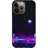 Husa compatibila cu Apple iPhone 14 Pro Max model Neon Drive, Silicon, TPU, Viceversa