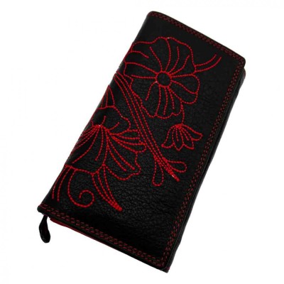 Portofel Dama din Piele Naturala: Protectie RFID foto
