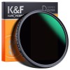 Filtru K&amp;F Concept 77mm Variable Fader ND3-ND1000 Green Multi-Coated KF01.1837