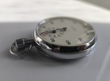 Stopwatch Lemania anii 70, cronometru mecanic