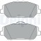DELPHI LP3385 set placute frana,frana disc