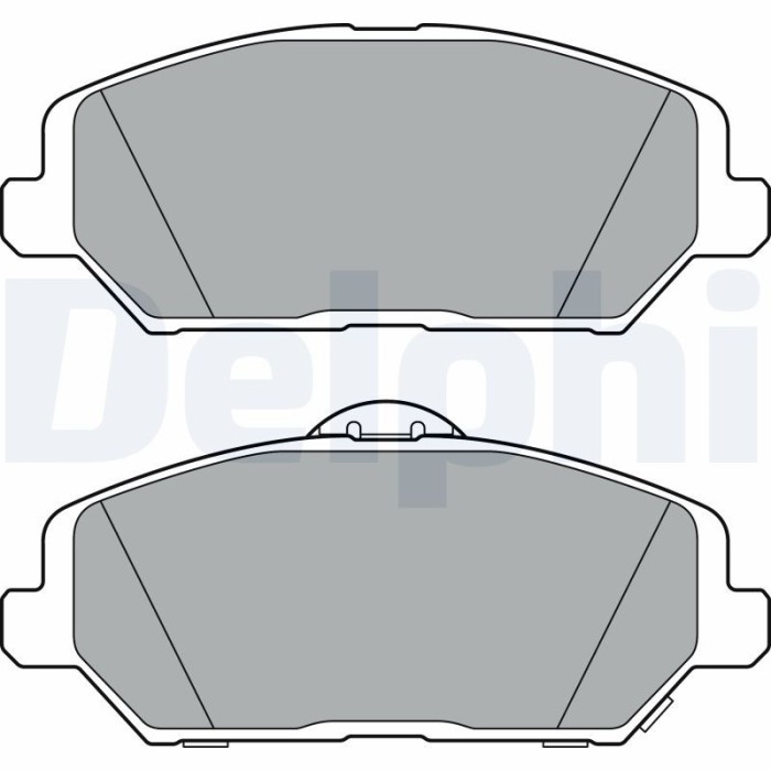 DELPHI LP3385 set placute frana,frana disc