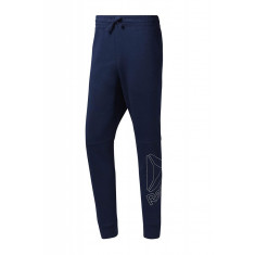 Pantaloni sport barbati Reebok Big Logo Albastru