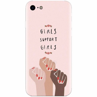 Husa silicon pentru Apple Iphone 5c, Girls Supportgirls foto