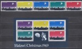 Malawi 1969 - Crăciun - Pace pe păm&acirc;nt, Serie + Colita, MNH, Nestampilat