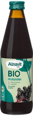 Suc de fructe de soc bio 330ml Alnavit foto