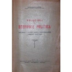 PRINCIPII DE ECONOMIE POLITICA