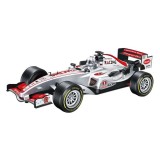 Masina de Formula F1, Silver, cu Sunete, Scara 1:10, 50x20x14 cm, 3 ani +, Oem