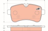 TRW GDB1748 COTEC set placute frana,frana disc