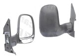 Oglinda exterioara Ford Transit (Ve83), 06.1994-07.2000, Dreapta, reglare manuala; carcasa neagra; geam convex; cromat; lung