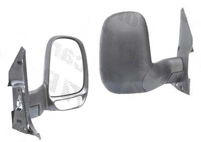 Oglinda exterioara Ford Transit (Ve83), 06.1994-07.2000, Dreapta, reglare manuala; carcasa neagra; geam convex; cromat; lung foto