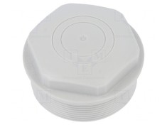 Capac de protec?ie gri IP54 polietilena M50 1,5 foto