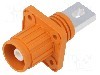 Conector alimentare DC, 1,5kV, 1 pini, seria ES-300A, {{Dimensiune pin}}. DEGSON ELECTRONICS - ESS-300A-95-B-OR-00