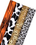 Set 3 role de hartie pentru impachetat Ruspepa, multicolor, 76 x 305 cm
