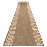 Traversa sisal Floorlux model 20014 coffe si mais, 80 cm