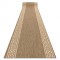 Traversa sisal Floorlux model 20014 coffe si mais, 80 cm