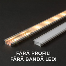 Ecran opal pt. profil aluminiu LED - 1000 mm 41011M1