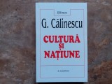 CULTURA SI NATIUNE - G. CALINESCU, 2002