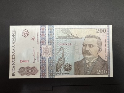 200 lei 1992 UNC foto