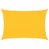 Panza parasolar, galben dreptunghiular 3,5x5 m, HDPE, 160 g/m&sup2;