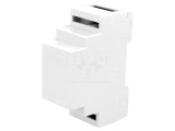 Carcasă DIN ABS Gri 88x34x62mm UL94V-0