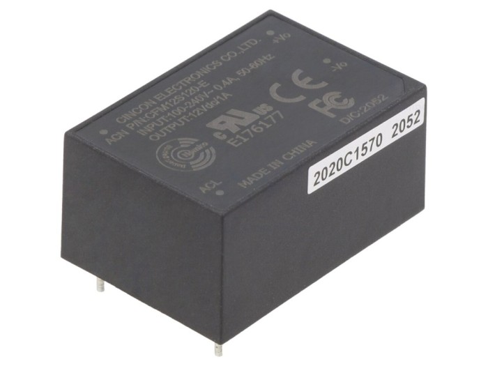 Convertor AC/DC 12W 12VDC