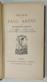 OEUVRES DE PAUL ARENE , JEAN - DES - FIGUES - PARIS ,1937