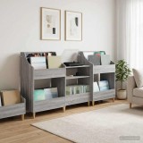 Set de Rafturi pentru Media 3 buc. Sonoma gri 212 x 46 x 112 cm