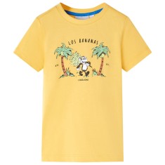 Tricou pentru copii, ocru deschis, 116