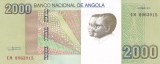 Bancnota Angola 2.000 Kwanzas 2012 - P157a UNC