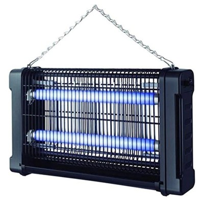 Aparat antiinsecte profesional UV, 2x20W, raza 100 mp, muste, tantari foto