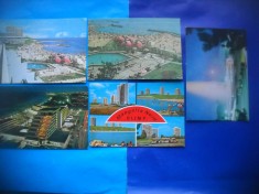 HOPCT LOT NR 842 ROMANIA -LITORAL-CT-5 CARTI POSTALE-RSR-CIRCULATE