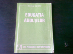 EDUCATIA ADULTILOR - NICOLAE VINTANU foto