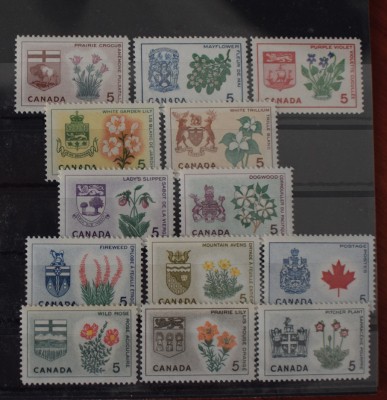 TS24/01 Timbre Serie Canada - nestampilate foto