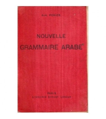 Aug. Perier - Nouvelle grammaire arabe - 122161 foto
