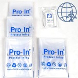 Kit de accesorii de calatorie pentru igiena Pro-In&reg;, plastic/textil, alb/albastru, 38 bucati