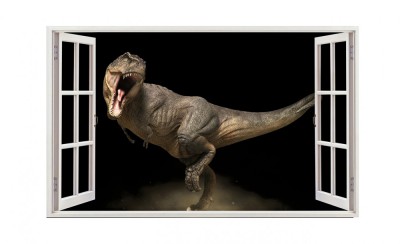 Sticker decorativ cu Dinozauri, 85 cm, 4233ST foto