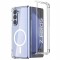 Husa Samsung Galaxy Z Fold5 Techsuit Shockproof Clear Silicone MagSafe, transparenta