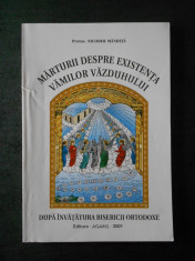 PROTOS. NICODIM MANDITA - MARTURII DESPRE EXISTENTA VAMILOR VAZDUHULUI foto